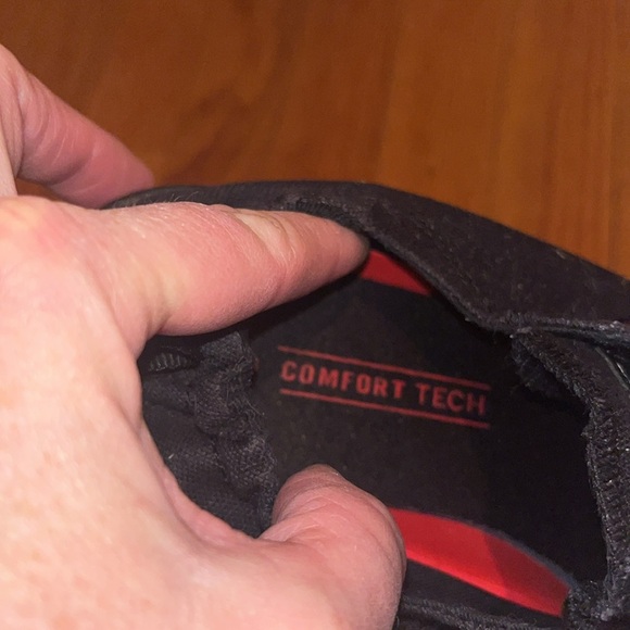 Levi’s comfort tech black canvas slip ons ladies size 6.5 - Picture 7 of 9